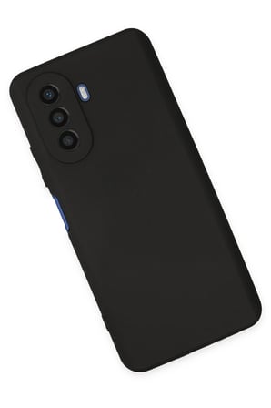 Huawei Nova Y70 Kılıf First Silikon - Siyah