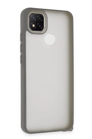 Xiaomi Redmi 9C Kılıf Elegant Kapak - Titan Gri-(5796)
