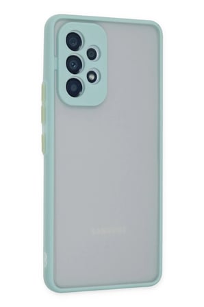CPT83 Samsung Galaxy A13 4G Kılıf Montreal Silikon Kapak - Turkuaz