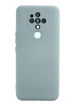 Tecno Camon 16 Kılıf Nano içi Kadife Silikon - Buz Mavisi-(5796)