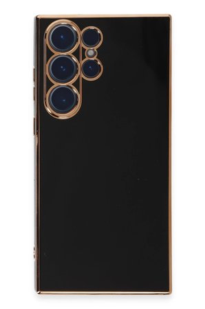 CPT83 Samsung Galaxy S23 Ultra Kılıf Volet Silikon - Siyah