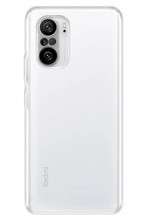 Xiaomi Uyumlu Poco F3 Kılıf Lüx Şeffaf Silikon-(5796)