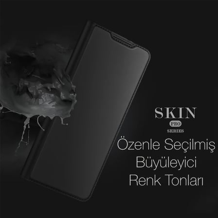 Dux Ducis SM Galaxy S21 Kılıf Kapaklı Flip Cover Kılıf Skinpro Series-(5775)
