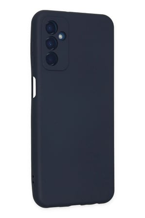 Samsung Galaxy M23 Kılıf Nano içi Kadife Silikon - Lacivert-(5796)
