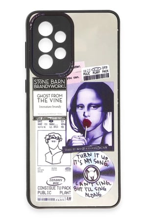 Samsung Uyumlu Galaxy A33 5G Kılıf Mirror Desenli Kapak - Mirror - 2-(5796)
