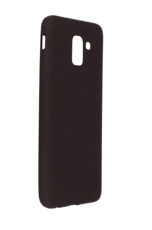 CP120 Samsung Galaxy J6 Kılıf First Silikon - Siyah