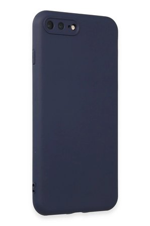 iPhone 7 Plus Kılıf First Silikon - Lacivert-(5796)