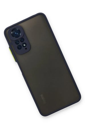 CPT83 Xiaomi Redmi Note 11 Pro Kılıf Montreal Silikon Kapak - Lacivert