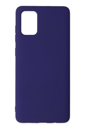 CPT83 Samsung Galaxy A71 Kılıf Nano içi Kadife Silikon - Mor