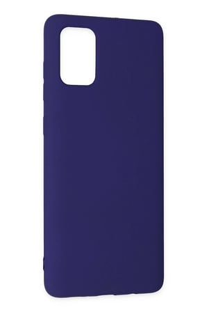 CPT83 Samsung Galaxy A71 Kılıf Nano içi Kadife Silikon - Mor