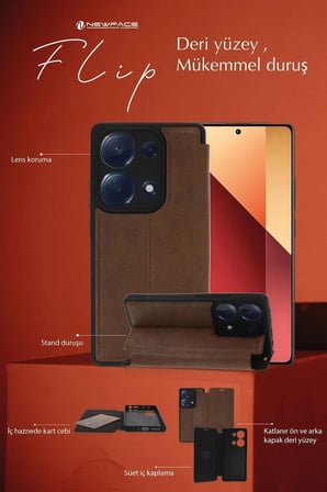 CPT83 Samsung Galaxy A05 Kılıf Flip Cover - Koyu Yeşil
