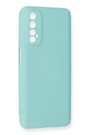 Realme 7 Kılıf Nano içi Kadife Silikon uaz-(5796)