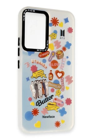 CPT83 Samsung Galaxy A54 5G Kılıf Estoril Desenli Kapak - Estoril - 16