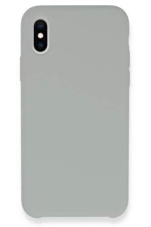 CPT83 iPhone XS Max Kılıf Lansman Legant Silikon - Açık Gri