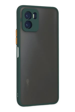 Vivo Y15S Kılıf Montreal Silikon Kapak - Yeşil-(5796)