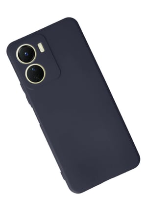 Vivo Y16 Kılıf First Silikon - Lacivert-(5796)