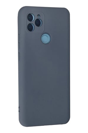 General Mobile GM 21 Kılıf Nano içi Kadife Silikon - Gri-(5796)