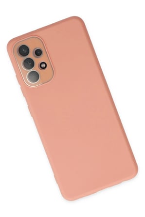 Samsung Galaxy A33 5G Kılıf Lansman Glass Kapak - Pembe-(5796)