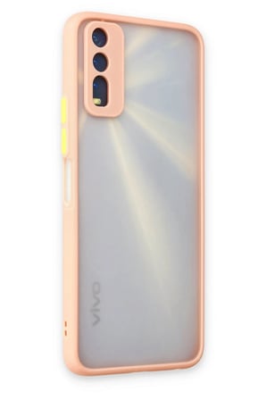 CP120 Vivo Y11S Kılıf Montreal Silikon Kapak - Pembe