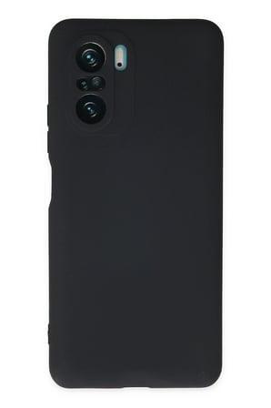 Xiaomi Poco F3 Kılıf Nano içi Kadife Silikon - Lacivert-(5796)