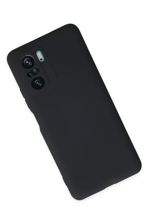 Xiaomi Poco F3 Kılıf Nano içi Kadife Silikon - Lacivert-(5796)
