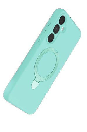 CPT83 Samsung Galaxy A55 5G Regal Magsafe Standlı Kapak - Su Yeşili