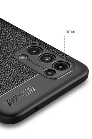 CPT83 Oppo Reno 5 Kılıf Auto Focus Kapak - Lacivert