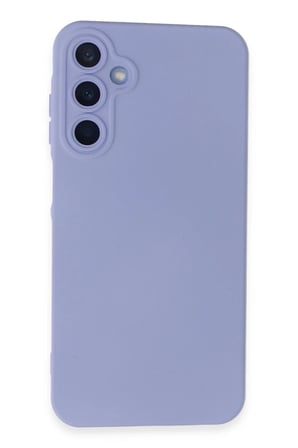 Samsung Uyumlu Galaxy A05S Kılıf Nano içi Kadife Silikon - Lila-(5796)