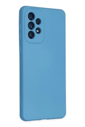 CPT83 Samsung Galaxy A23 4G Kılıf Nano içi Kadife Silikon - Mavi