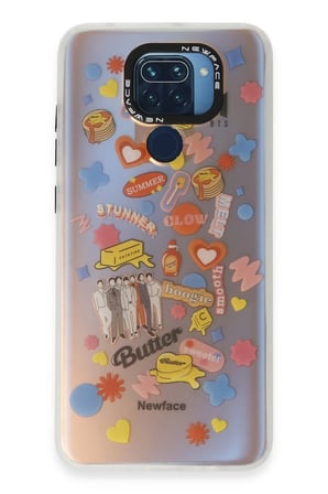 CPT83 Xiaomi Redmi Note 9 Kılıf Estoril Desenli Kapak - Estoril - 16