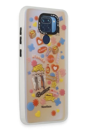 CPT83 Xiaomi Redmi Note 9 Kılıf Estoril Desenli Kapak - Estoril - 16