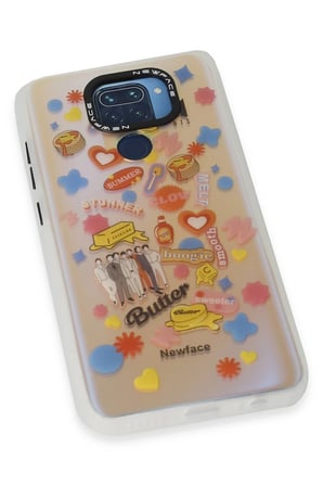 CPT83 Xiaomi Redmi Note 9 Kılıf Estoril Desenli Kapak - Estoril - 16