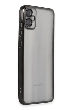 CPT83 Samsung Galaxy A05 Kılıf Lensli Silikon - Siyah