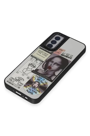 Samsung Uyumlu Galaxy M14 5G Kılıf Mirror Desenli Kapak - Mirror - 2-(5796)