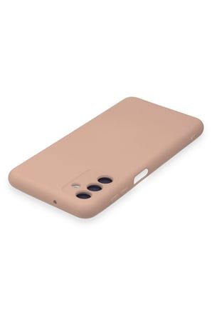 CPT83 Samsung Galaxy A14 4G Kılıf Nano içi Kadife Silikon - Pudra
