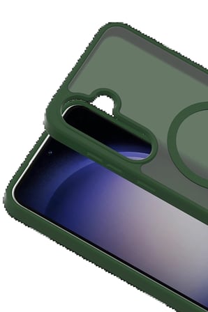 Samsung Galaxy A26 Jota Magsafe Kapak - Koyu Yeşil-(5796)