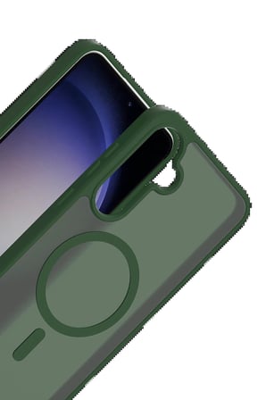 Samsung Galaxy A26 Jota Magsafe Kapak - Koyu Yeşil-(5796)