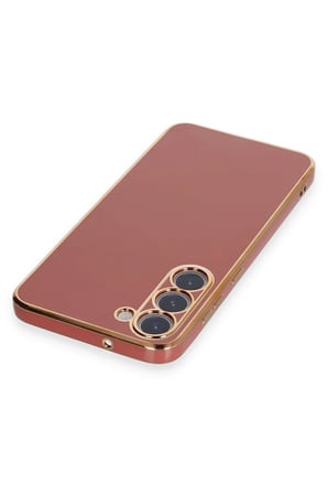 CP120 Samsung Galaxy S23 Plus Kılıf Volet Silikon - Kırmızı