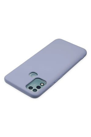 İnfinix Hot 10 Play Kılıf Nano içi Kadife Silikon - Lila