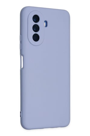 Huawei Nova Y70 Kılıf Nano içi Kadife Silikon - Lila-(5796)