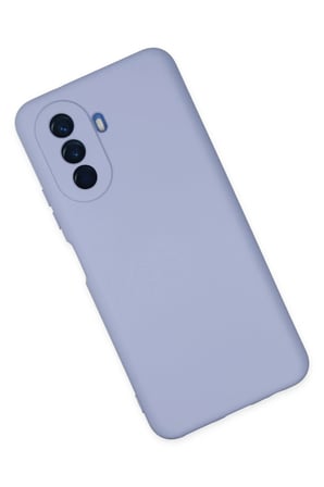 Huawei Nova Y70 Kılıf Nano içi Kadife Silikon - Lila-(5796)