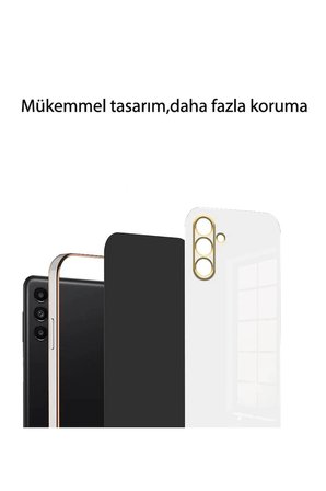 Samsung Uyumlu Galaxy A15 4G Kılıf Volet Silikon - Pembe-(5796)