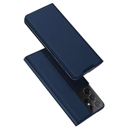 Dux Ducis SM Galaxy S21 Ultra Kılıf Flip Cover Kılıf SkinPro Series-(5775)