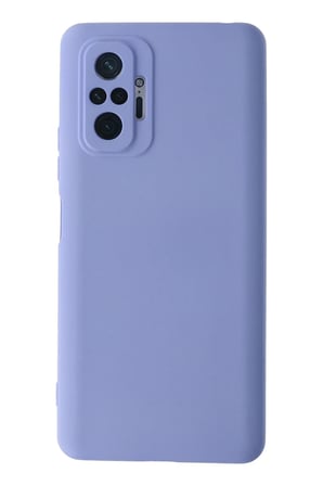 Xiaomi Redmi Note 10 Pro Kılıf Nano içi Kadife Silikon - Lila