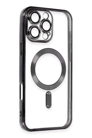 iPhone 16 Pro Max Kılıf Kross Magneticsafe Kapak - Siyah-(5796)