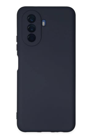 Huawei Nova Y70 Kılıf Nano içi Kadife Silikon - Lacivert-(5796)