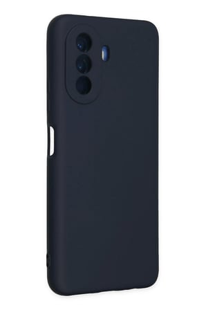 Huawei Nova Y70 Kılıf Nano içi Kadife Silikon - Lacivert-(5796)