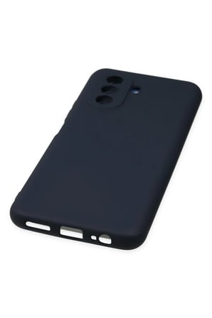 Huawei Nova Y70 Kılıf Nano içi Kadife Silikon - Lacivert-(5796)