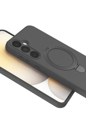 CPT83 Samsung Galaxy A55 5G Regal Magsafe Standlı Kapak - Titan Gri