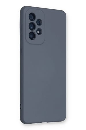 CPT83 Samsung Galaxy A33 5G Kılıf Nano içi Kadife Silikon - Gri